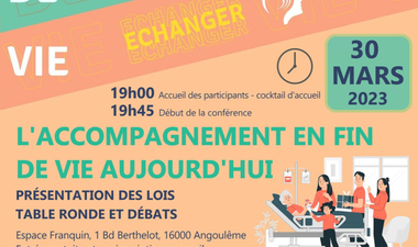 Table ronde - Jeudi 30 mars 2023 : L'accompagnement en fin de vie