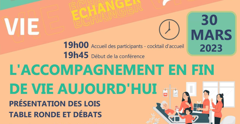 Table ronde - Jeudi 30 mars 2023 : L'accompagnement en fin de vie