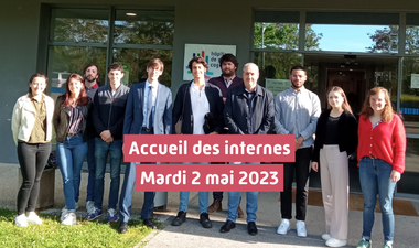 Accueil des internes - Mardi 2 mai 2023