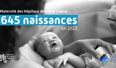 645 naissances aux Hôpitaux de Grand Cognac en 2022