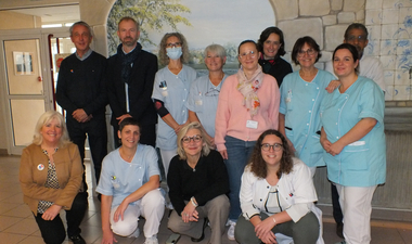 UN GESTE FORT POUR L'UNITE DE SOINS PALLIATIFS