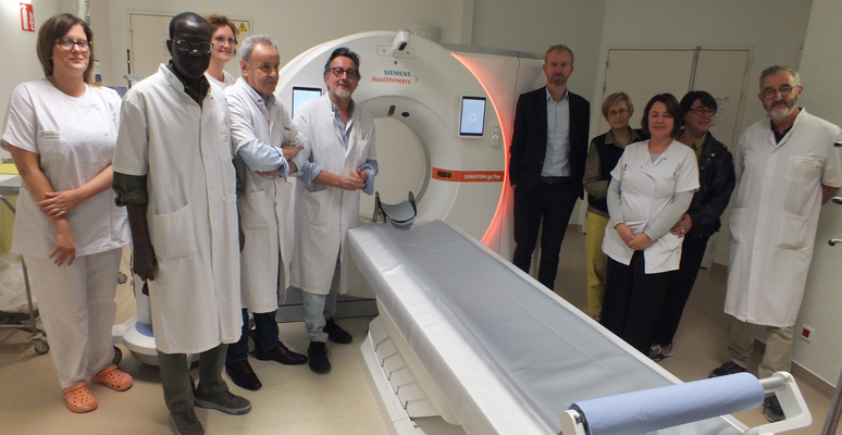 UN SCANNER DE POINTE AUX HÔPITAUX DE GRAND COGNAC